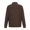 Ferraromilano Fleece-Bonded Zip-Up Cardigan D/Brown (Amsecd40158)