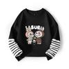 Spring and Autumn Girls'  Casual Base Shirt Children's Top