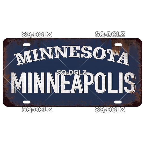 USA WEST City LOS ANGELES 15x30cm Plate Sports Tin Sign State Wall Decoration Metal Sign Home Decor Painting Plaques Art Poster