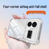 Realme GT5 Pro Transparent Airbag TPU Case - Anti-drop, High-end Feel, Ins Style