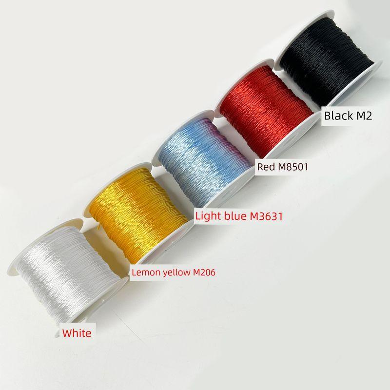 

12 Strand Braiding Thread Red Line Morandi Strand Braided Rope Necklace Cord Rope Hand-Knitted Rope DIY Material 5 Common colors