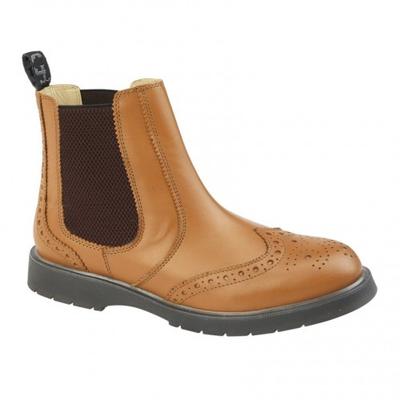 Herren-Chelsea-Stiefel aus Leder