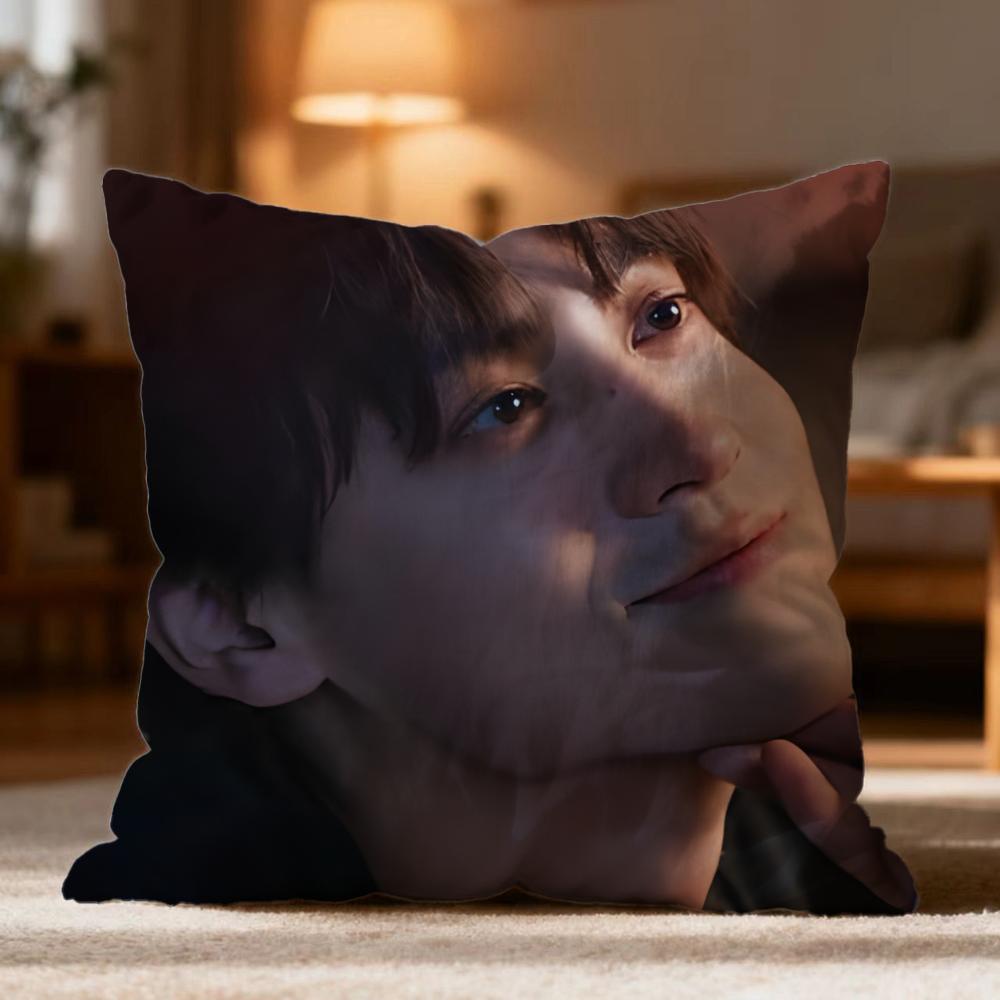 Hot T-TTian Xuning Cushion Cover Soft Washable Pillow Case Multi-Scene for Couch Bed Travel Office Use