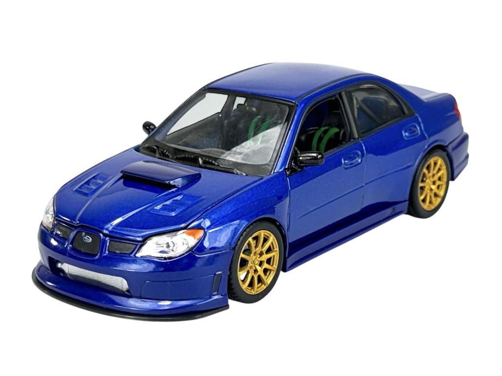 WELLY SUBARU IMPREZA WRX STI BLUE 1:24 22487
