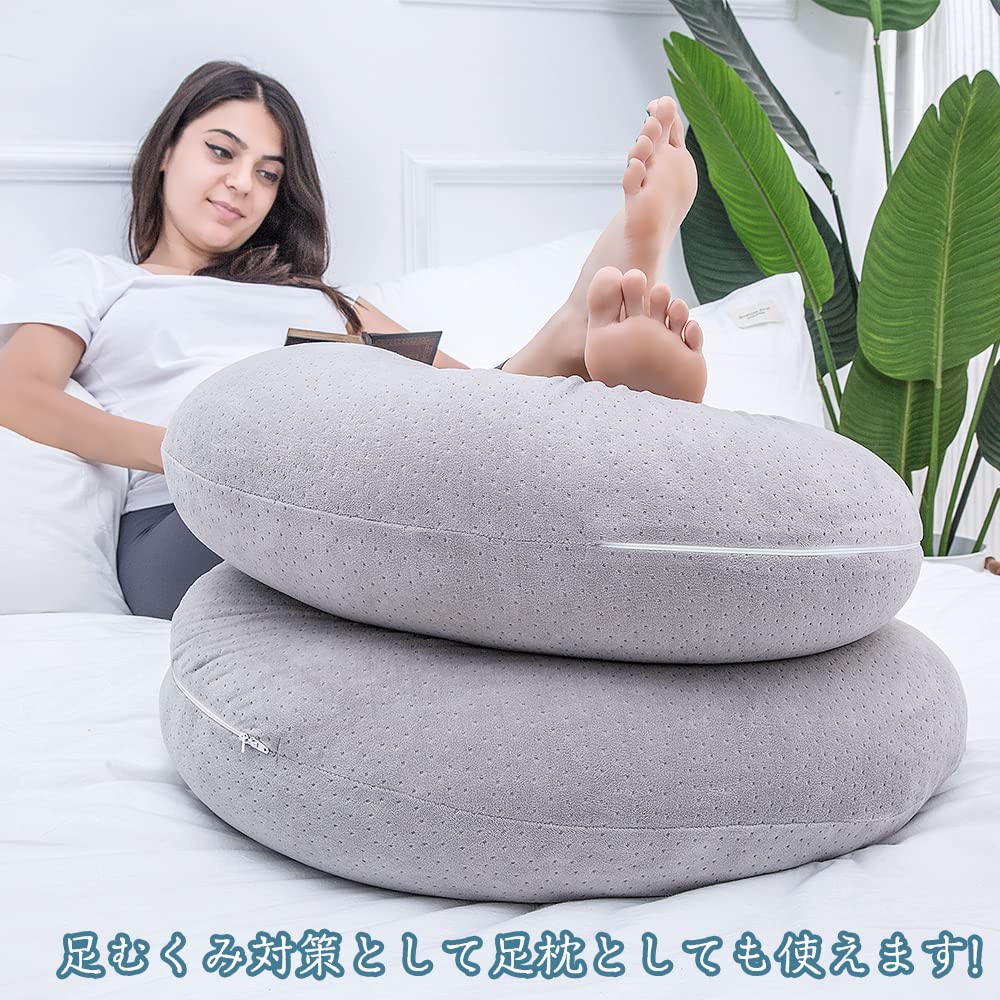 Popular Body Pillow for Pregnant Maternity Pillow with Soft and Enveloping Support for Side Pregnancy Gift with Removable Cover C-Shaped Women,