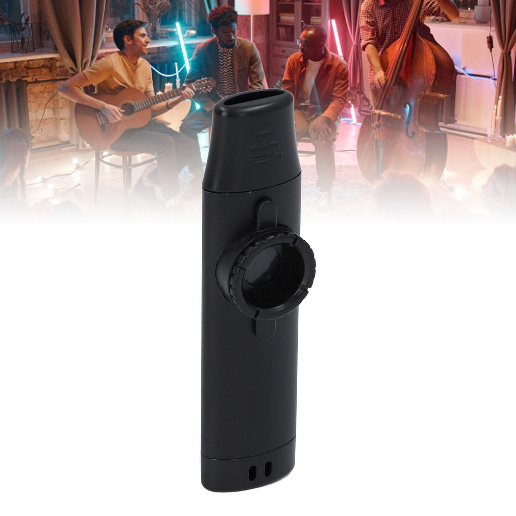 Kazoo Metallico Elettrico con Pickup Kazoo Professionale Strumento Musicale per Accompagnamento Intrattenimento