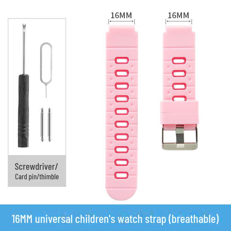 

Сумісний із підробленим брендовим дитячим годинником-телефоном – силіконовий ремінець 16 мм не підходить для годинника Xiaotiancai.