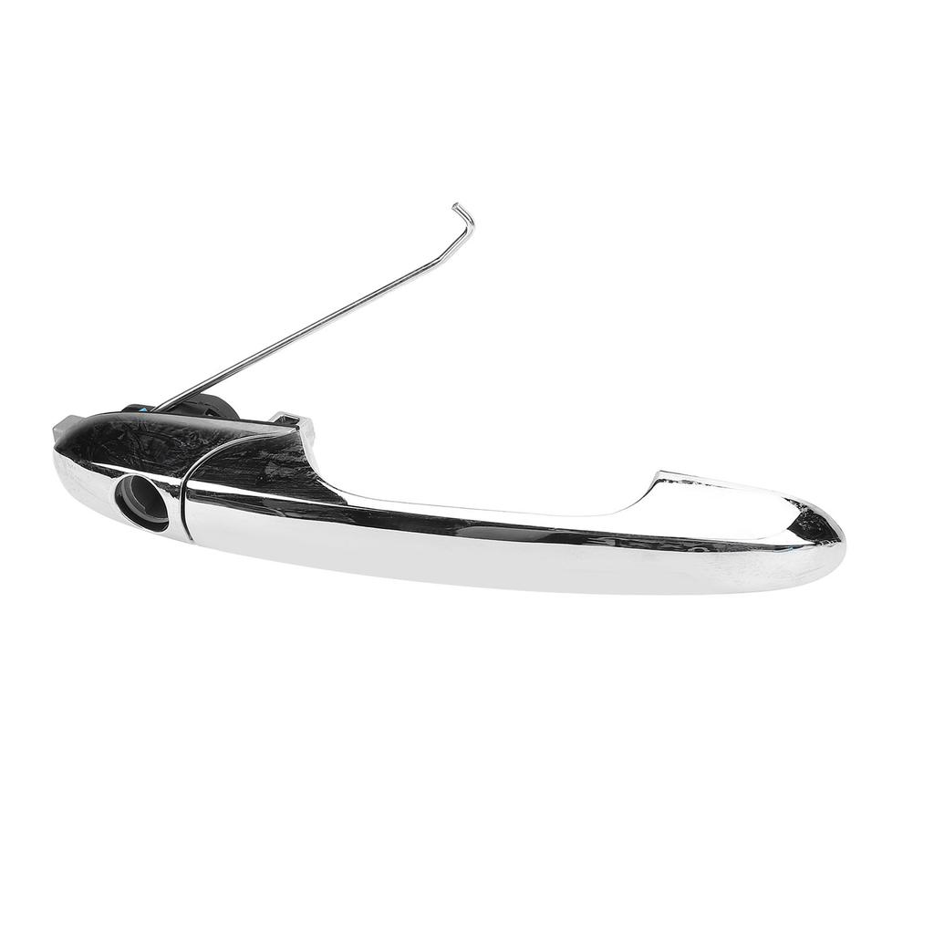 Car Exterior Door Handle Comfortable Stable Grip ABS Chrome Long Lasting Outside Door Handle for LHD Cars