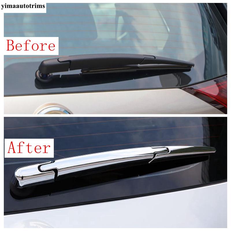 For Nissan Qashqai J11 2014 - / X-Trail X Trail / Rogue T33 - 2026 / T32 2014 - Rear Window Rain Wiper Cover Trim