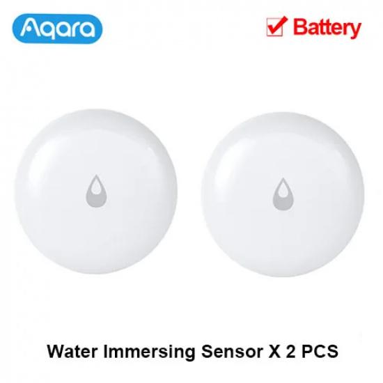 Aqara IP67 Water Leak Sensor Zigbee Immersing Flood Detector Alarm Security Soaking Sensors work with Homekit Xiaomi Mi Home 2pcs water sensor