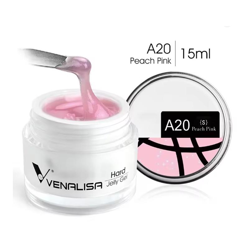 Venalisa 15ml Jelly Builder Nude Color UV Construction Gel Tips Extension Camouflage Soak Off Fast Building Gel