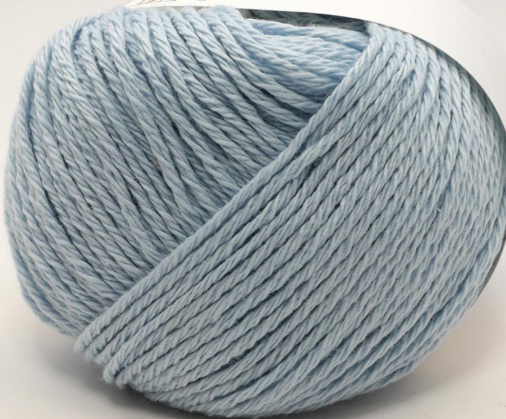 Hamanaka Hand Knitting Pomme Baby Medium Mint Pack of Item Number 0188 Yarn, Color, Weight, COL. 95, Blue, 25g, Approx. 70m, 5,