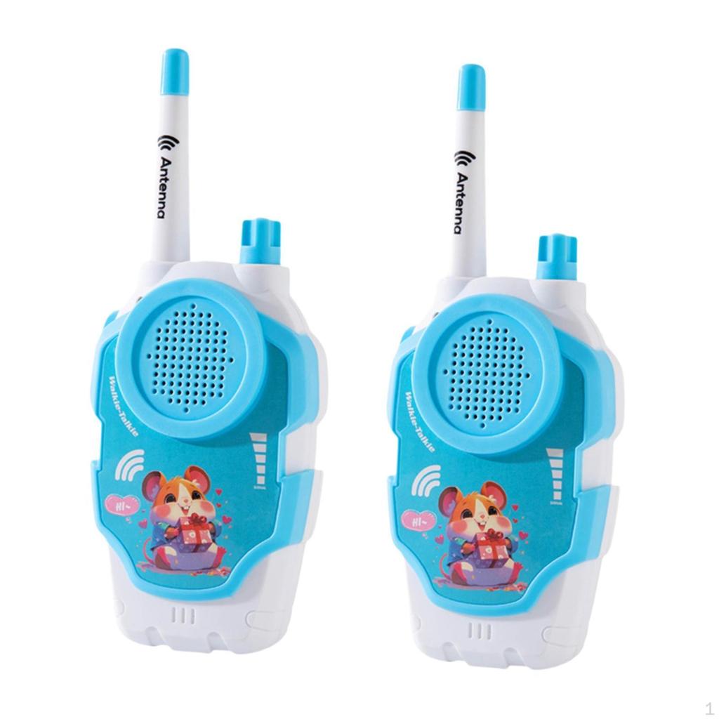 2 Stück Tragbares Kinderkommunikationsspielzeug für Outdoor-Aktivitäten 300 Meter Reichweite