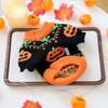 Pumpkin Pattern Pet Sweater Knitwear for Small Dog Cats Pullover Costume 2 Leg Clothes For Halloween Party Cold Weather