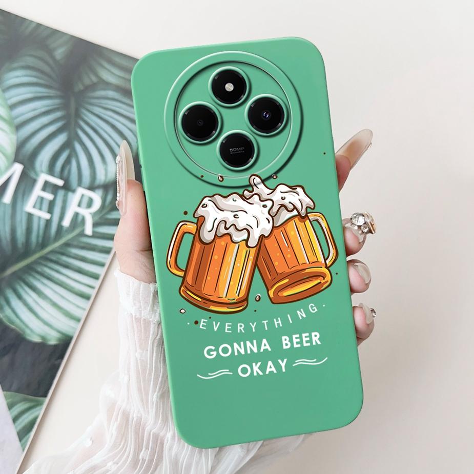 For Xiaomi Poco C75 Case Cute Fashion Cartoon Cover Shockproof Soft TPU Phone Case For Xiaomi Poco C75 PocoC75 Back Cover Bumper