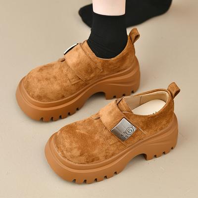 Fashion Platform Women Loafers Shoes Flats Fashion Mary Jance Shoes Dress Casual Autumn Sneakers 2025 New Brand Cozy Sport Mujer Zapatos