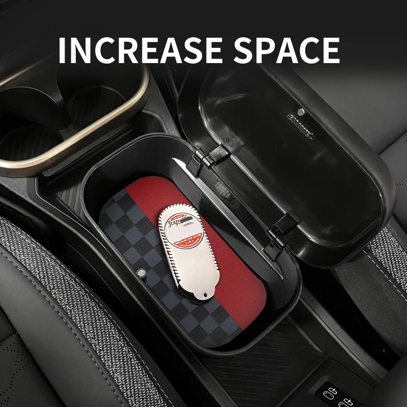 Central Control Storage Box For BMW Mini Cooper F65 F66 2024 2025 Central Armrest Storage Box Car Accessories