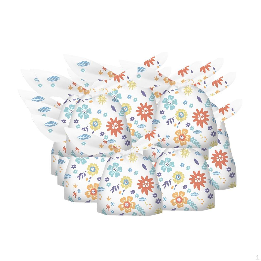 50 Pieces Easter Goodie Bags for Gift Cookie Packing Cute Treat