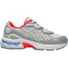 Asics Gel NYC PS Bianco Blu Piemonte Rosso Scarpe da Ginnastica per Bambini Grigio Piemonte 1204A176-102