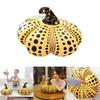 Halloween Wave Point Pumpkin Cushion Pillow Super Soft Plush Toy For Kids And Adults