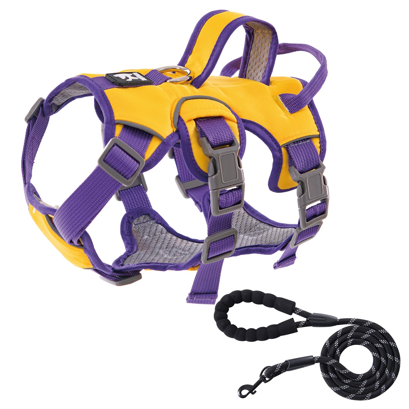 

Maio Benri Dog Harness for Medium Large Small Dog Soft Harness Harness that will not slip Dog Walking Assistance Easy Walk Harness with Double Escape