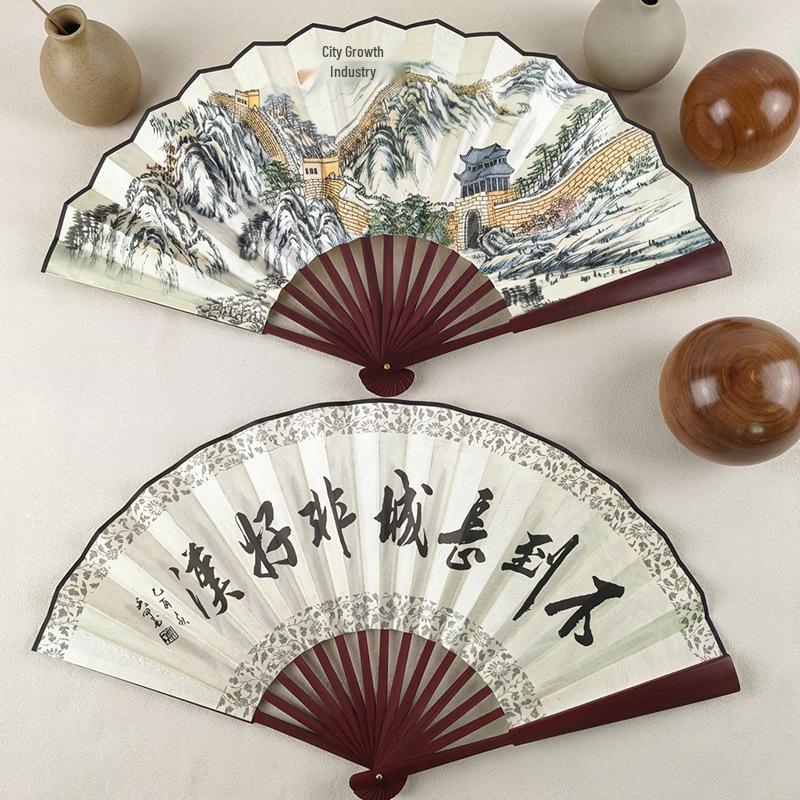 8" & 10" Blank Silk Students' Calligraphy and DIY Folding Fans