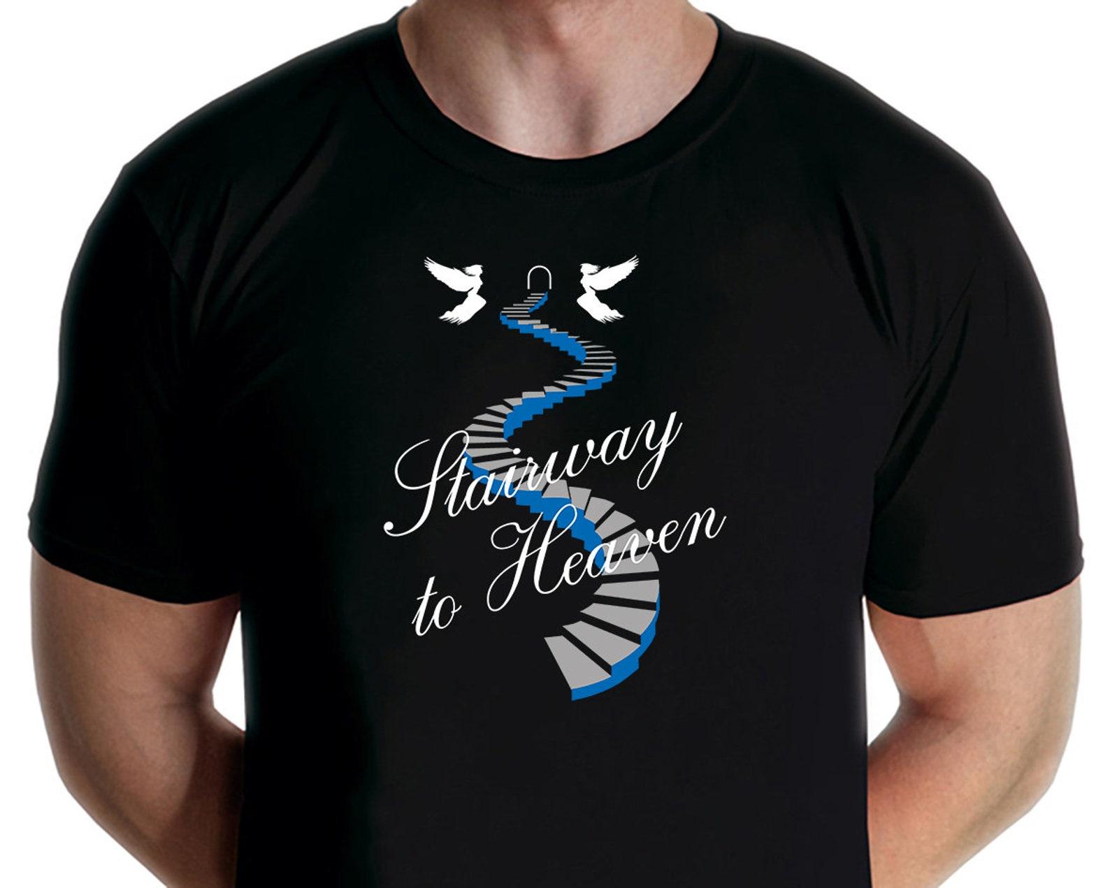 Rock Classics - Stairway To Heaven T-shirt (Jarod Art) S
