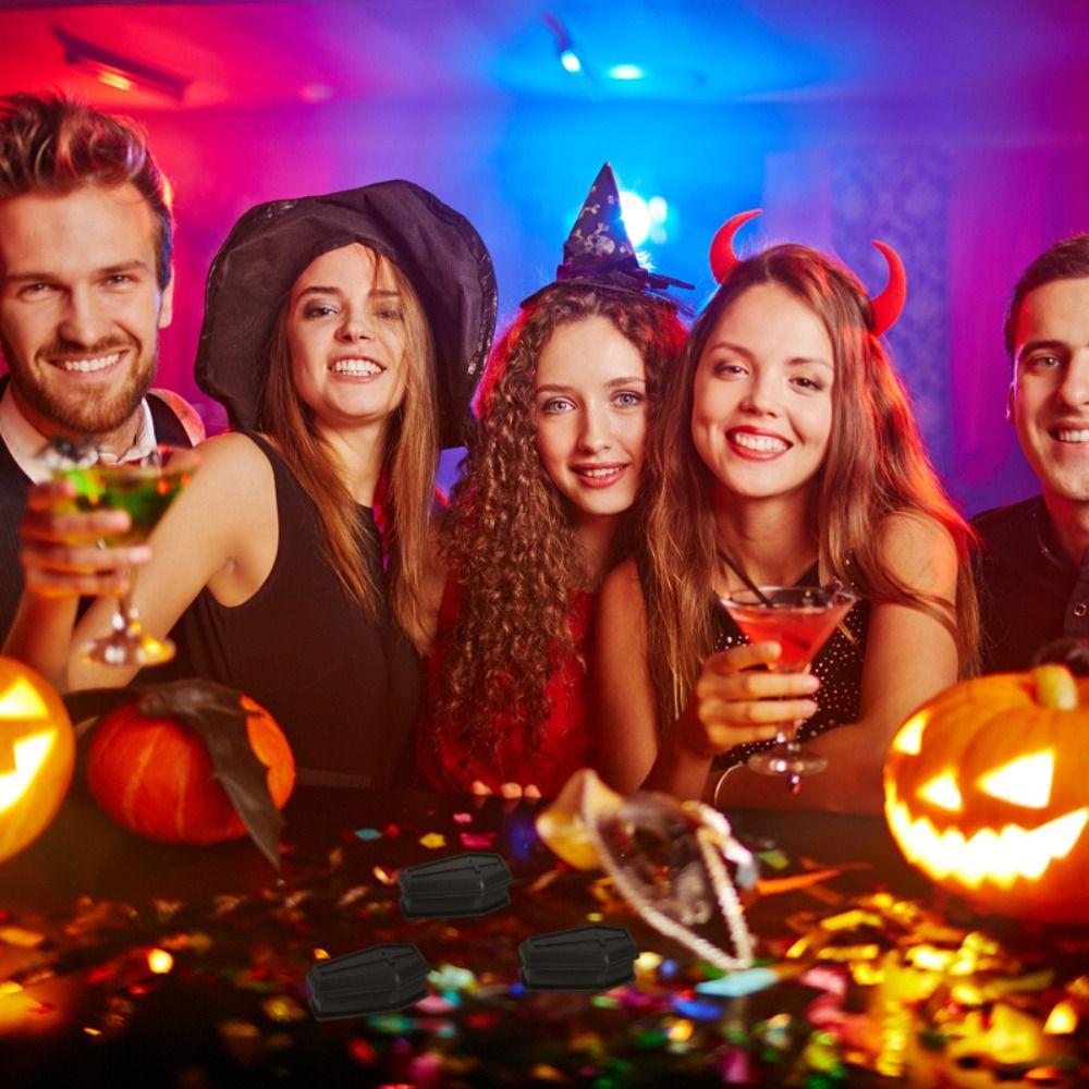 Candy Container Halloween Coffin Box with Lids Halloween Coffin Model Toys   Ghost Festival