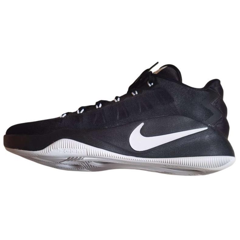 Nike Hyperdunk 2016 EP Comfortable Versatile Non-Slip Durable Low-Top Basketball Shoes Men sneaker Black White 844364-001