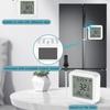 Accuracy Wireless Hygrometer Thermometers with External Probes ABS Housing Device for Laboratories Greenhouses Offices