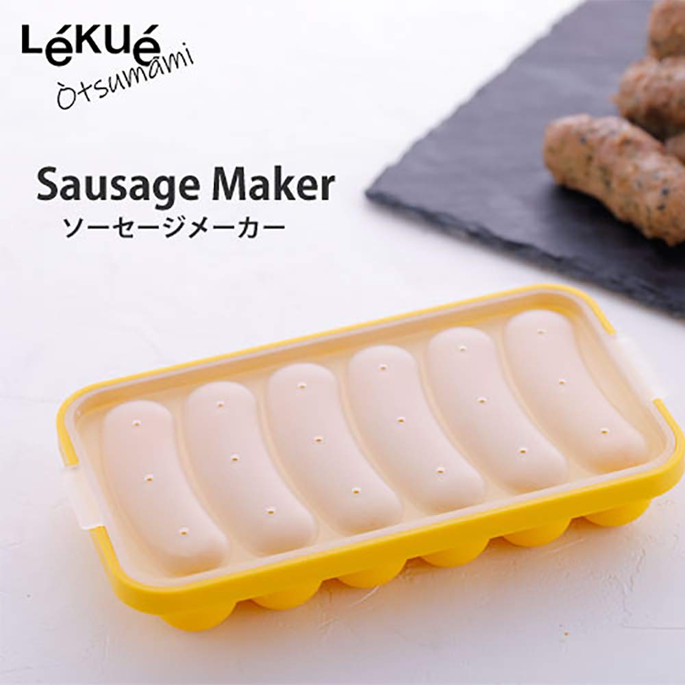 Lukue Mikrovågsugn Matlagare Korvmakare Senapsgul 251064