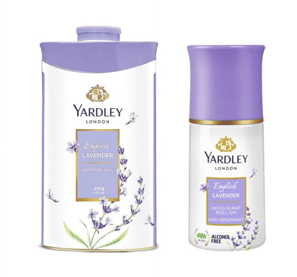 

Yardley London Парфумований тальк та Дезодорант Рол-он Англійська Лаванда Набір
