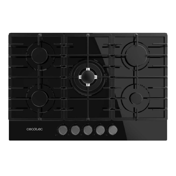 Cecotec Gas Hob Bolero Squad G 5200F Glass Black