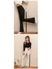 Girls' Korean Style High Waist Slimming Flare Leggings - Children's Yoga Pants for Spring & Autumn