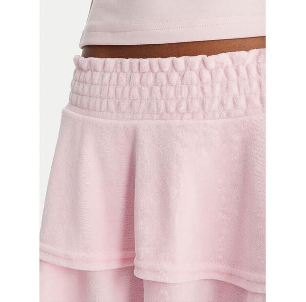 Juicy Couture Smocked Terry Mini Skirt
