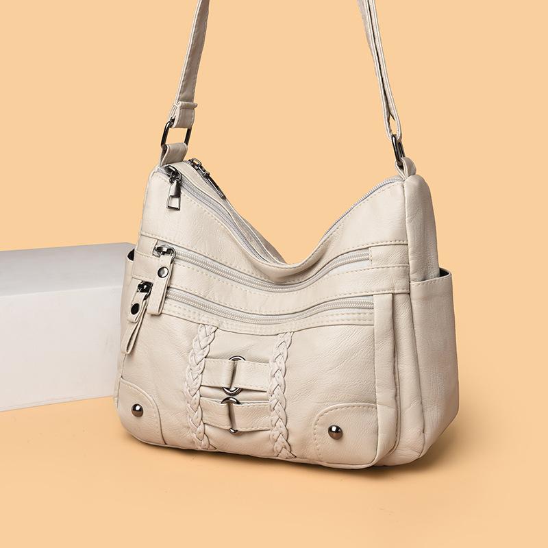 

Mom bag women s new fashionable small square bag single shoulder messenger bag large capacity shopping bag women s bag