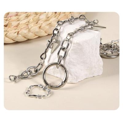 Punk Inspired Shoe Decoration Metal Shoe Chains Removable Sneakers Charm For Sneakers Boot Footwear Jewelry Accessories