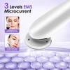EMS Ion Microcurrent & Red Light Beauty Device with Base, 7-Color Light & Vibration