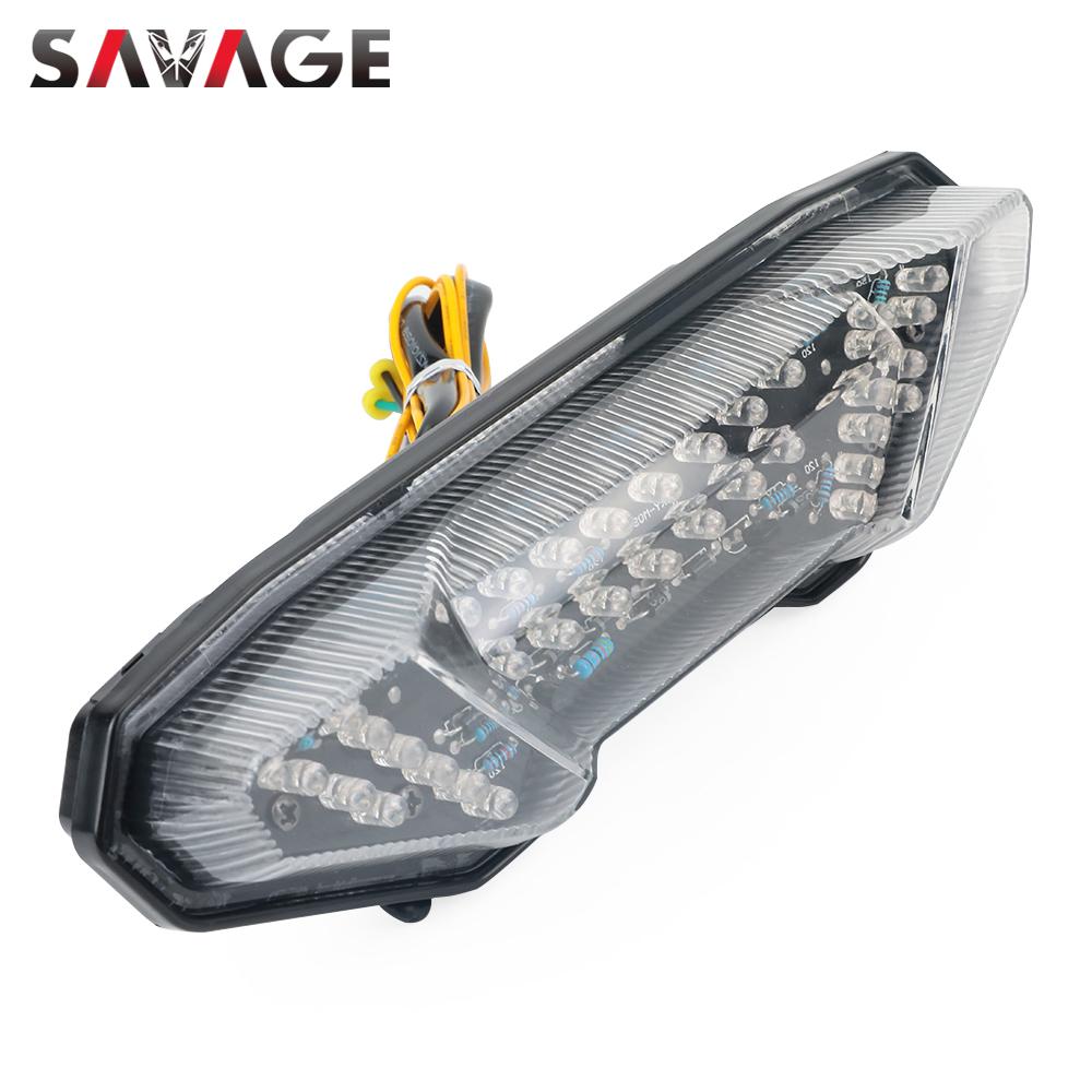 LED Tail Light Turn Signal For YAMAHA MT09 FZ09 FJ09 MT-09 Tracer 900/9/GT 9GT MT10 Motorcycle Rear Stop Brake Light Flasher