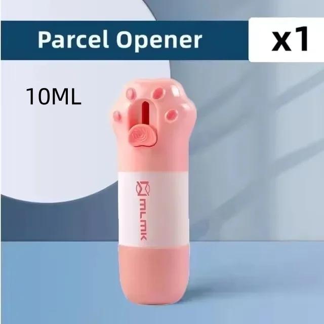 Retractable Box Opener Thermal Paper Correction Fluid With Unboxing Knife Privacy ID Information Blackout Theft Protection Stamp