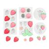 Fruit Strawberry Dessert Mousse Cake Mold Silicone Cake Decorations Reusable Baking Molds Kitchen Tools