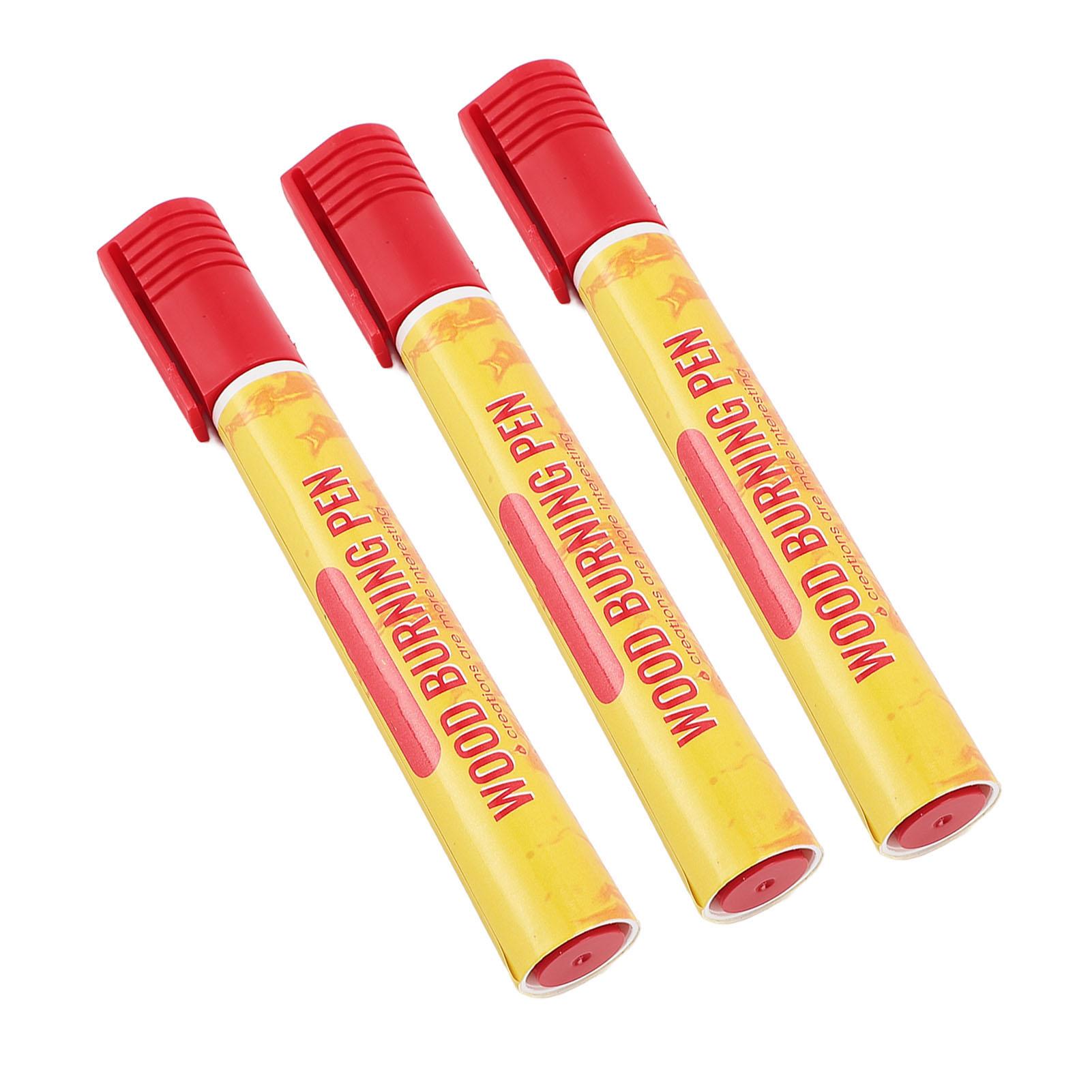 Scorch Pen Marker High Temperature Resistant Wood Burning Marker Pen for Artistic Creation