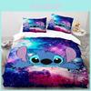 Adorable 3d Lilo Stitch Cartoon Bedding Set For Your Little One's Bedroom