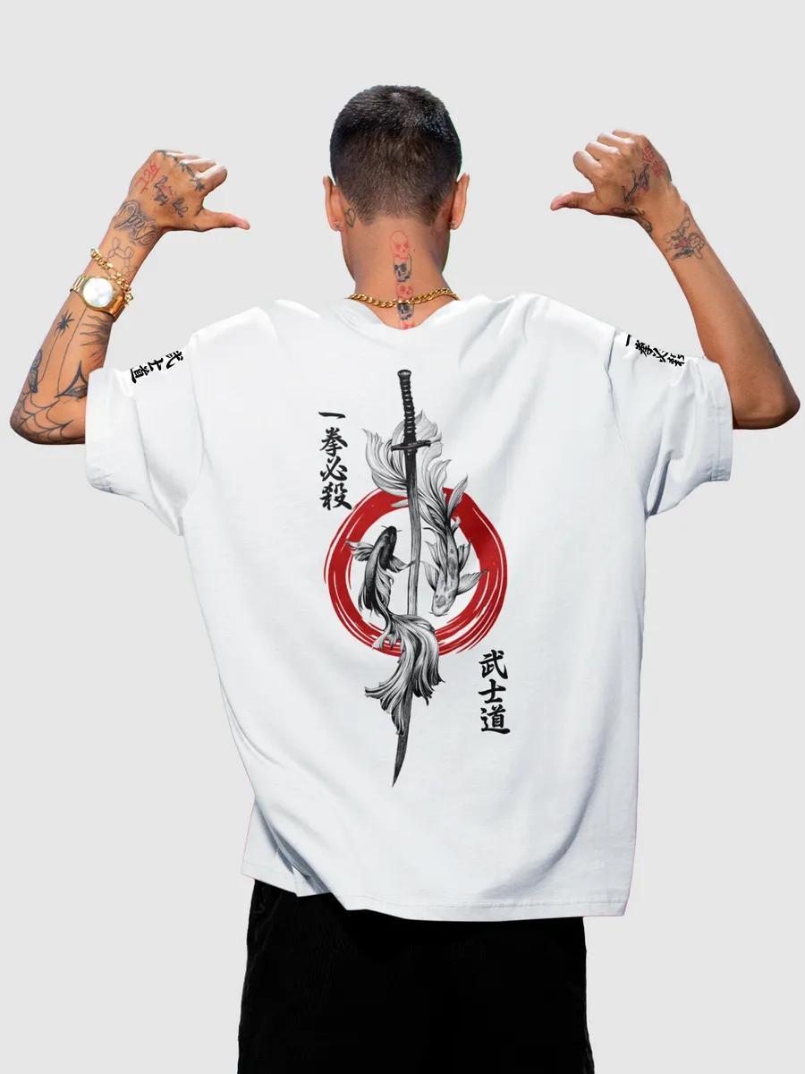 Men s 2025 New Year T-shirt with snake print L