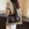 Two-Piece Bag Set Soft Leather Tote Bag Women's Retro Large Capacity Shoulder Bag Underarm Bag