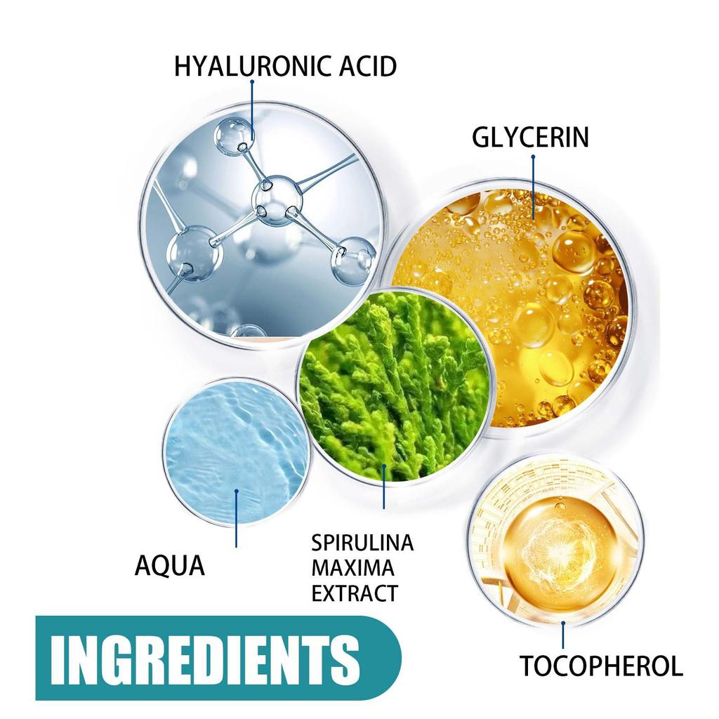 EELHOE Gel pentru ochi anti cerc întunecat Îngrijirea pielii Peptide Pungi pentru ochi Cremă cu acid hialuronic antirid Masaj cu role Frumusețe Sănătate