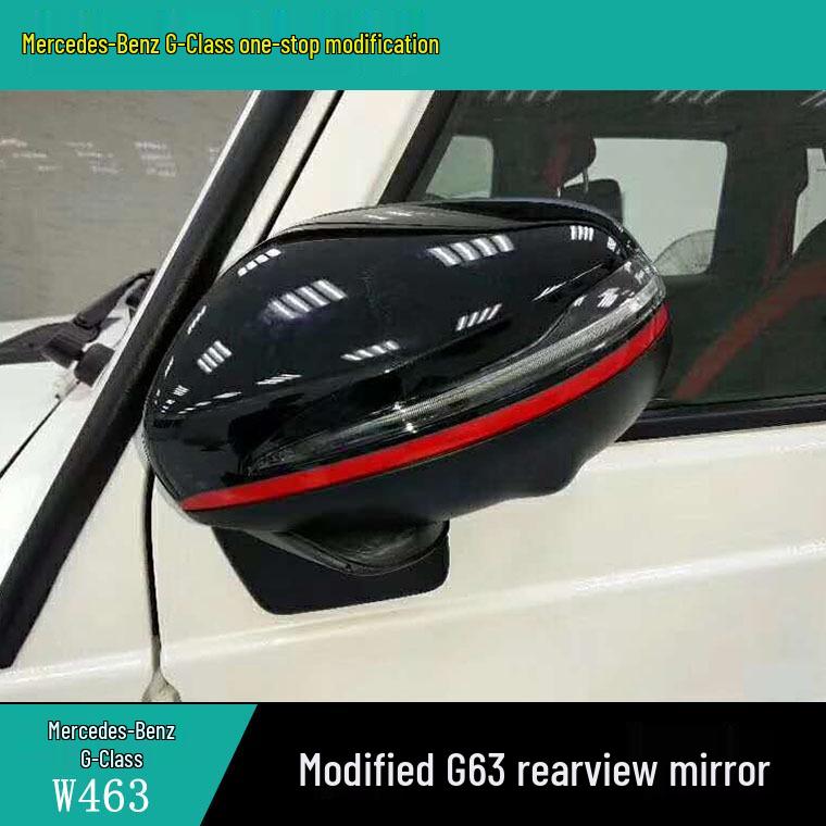 Mercedes-Benz W463 G-Class G500 G350 G55 G63 Carbon Fiber Rearview Mirror Shell Assembly