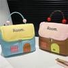 Sturdy Polyester Makeup Bag for Women Multiple Compartment Cosmetic Organizers Waterproof Portable Carry Case Use