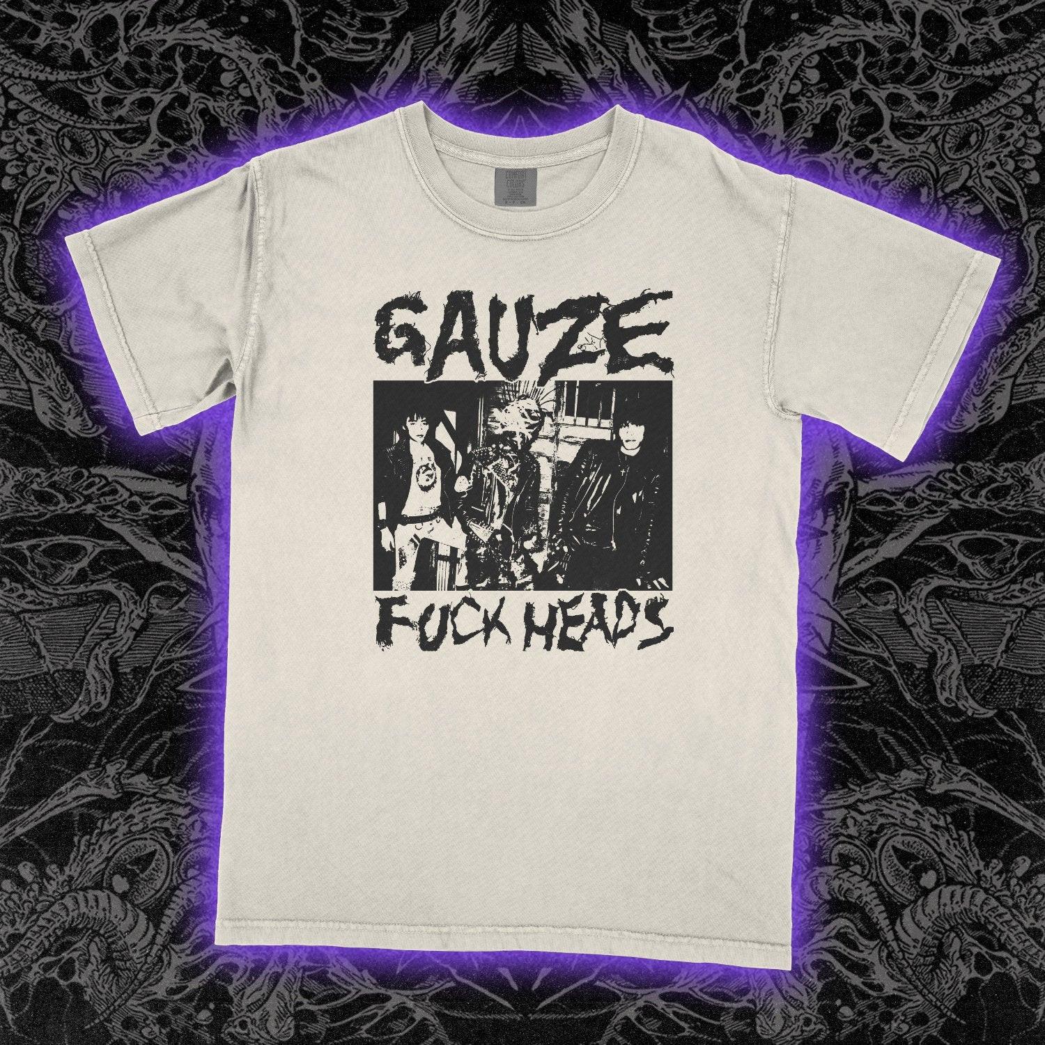 Марлевая Футболка Fck Heads УНИСЕКС L