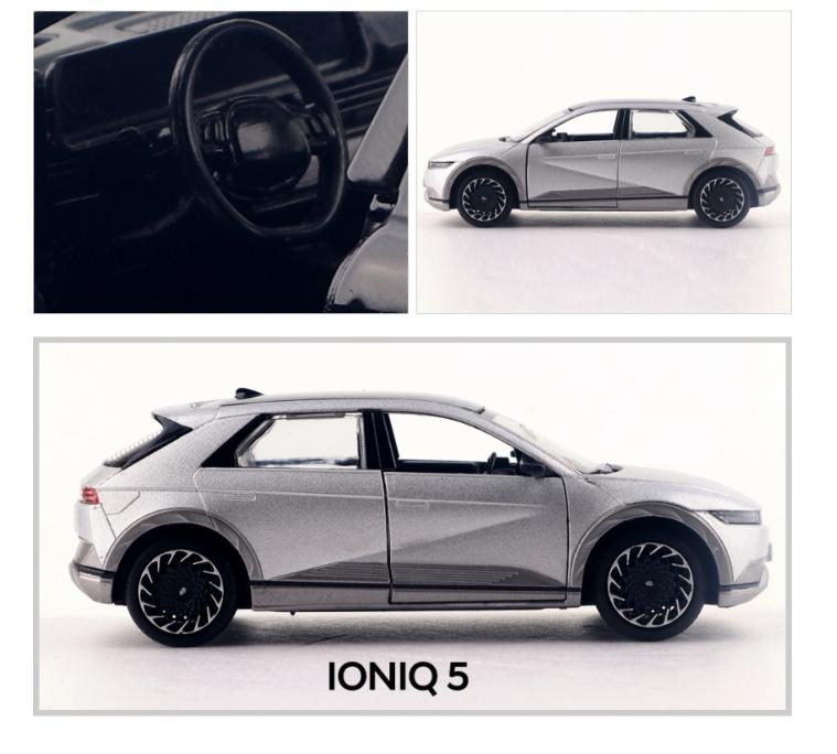 HYUNDAI Genuine IONIQ5 diecast Car 1:38 Miniature Display Car Toy